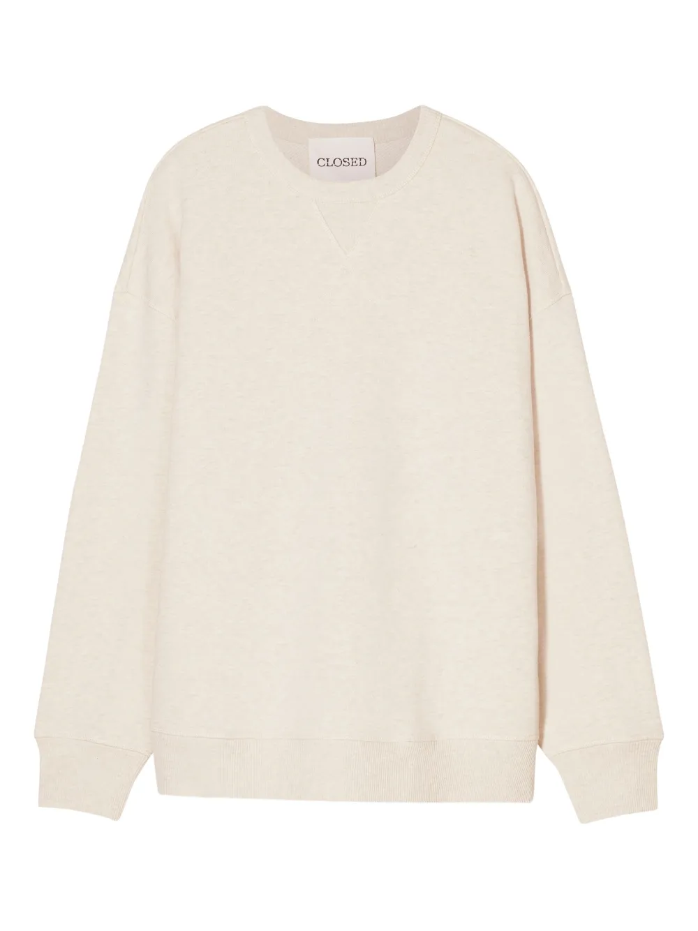 V-neck sweatshirt
