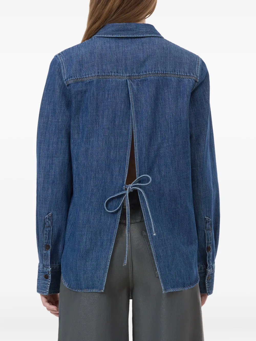 Closed Denim overhemd Blauw