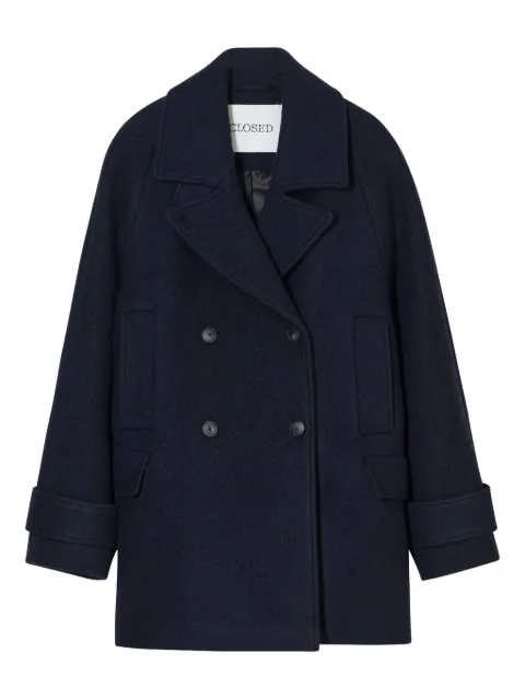 Closed double-breasted jacket