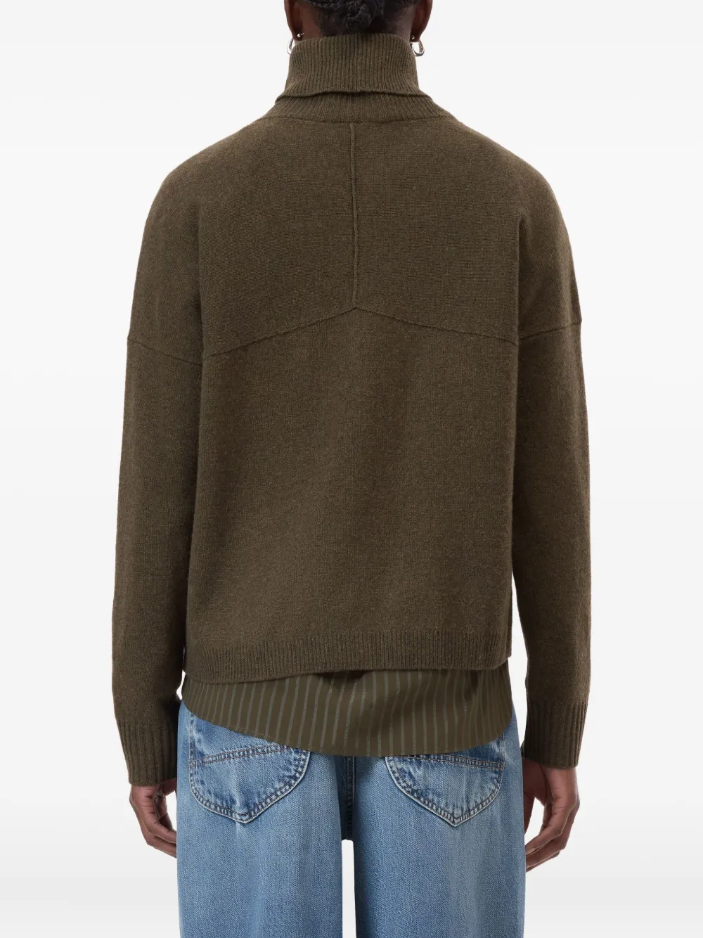 Closed Rolli Turtleneck Sweater In Green