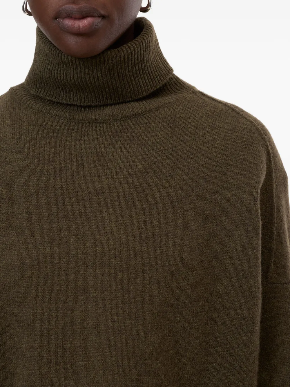 Closed Rolli Turtleneck Sweater In Green