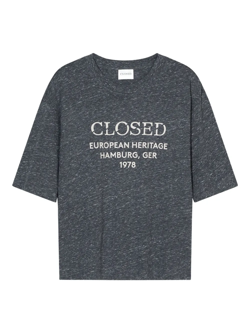 Closed Logo-print T-shirt In Gray