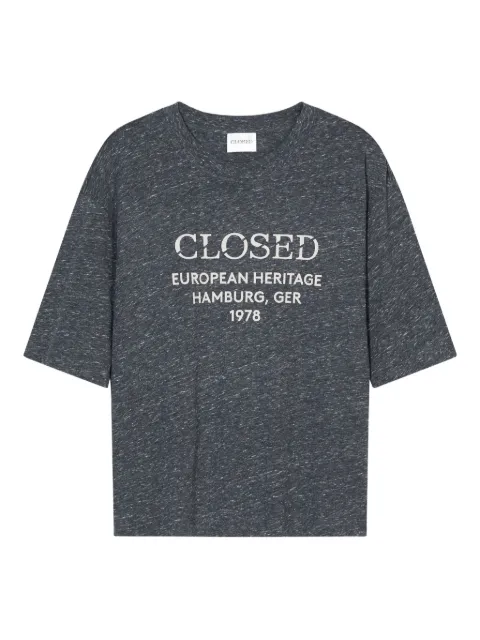 Closed logo-print T-shirt