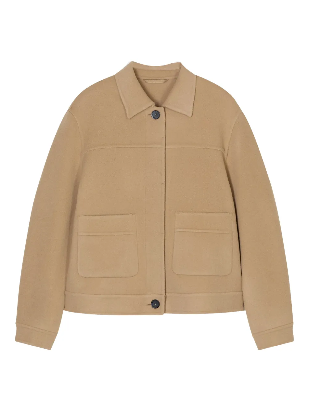 Closed Wollen shirtjack Beige