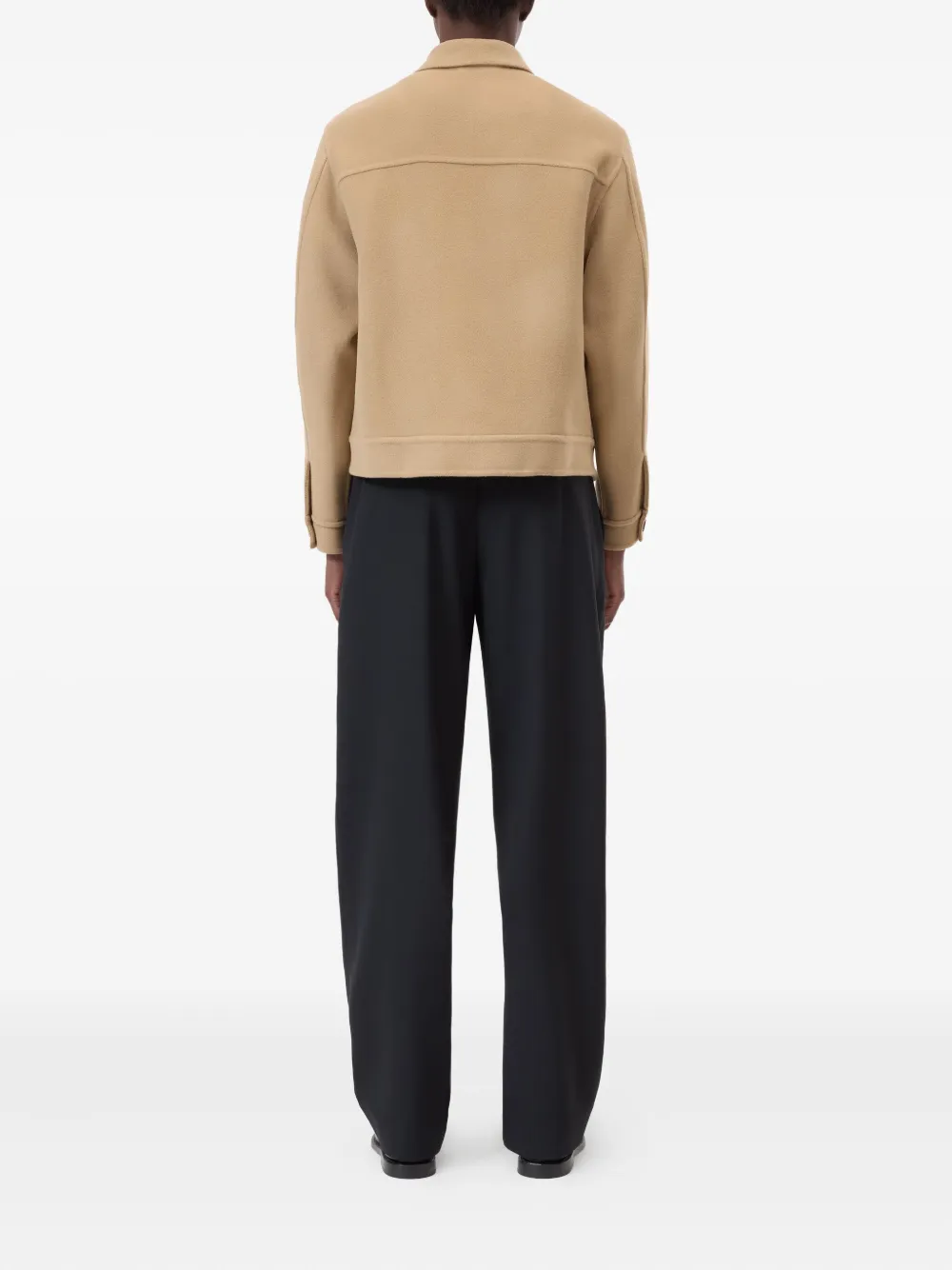 Closed Wollen shirtjack Beige