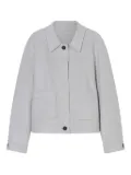Closed wool jacket - Grey