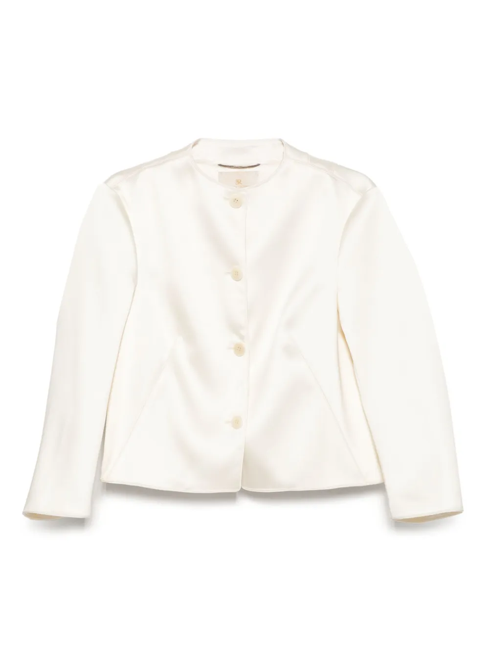 Ermanno Scervino satin jacket | White | Image 1