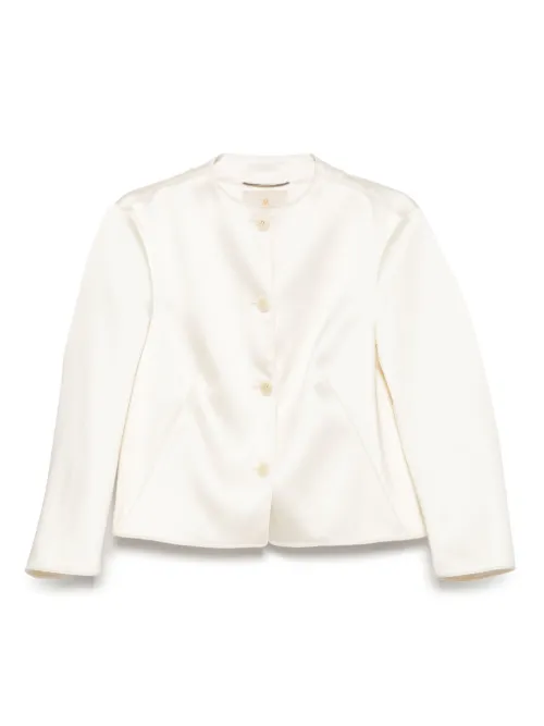 Veste en satin - Ermanno Scervino - Modalova