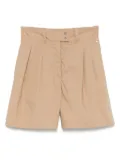 Herno jersey shorts - Brown