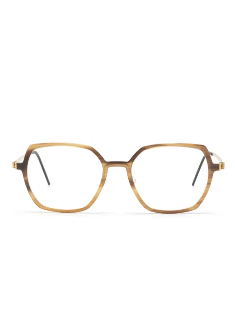Lindberg lentes con armazón geométrica