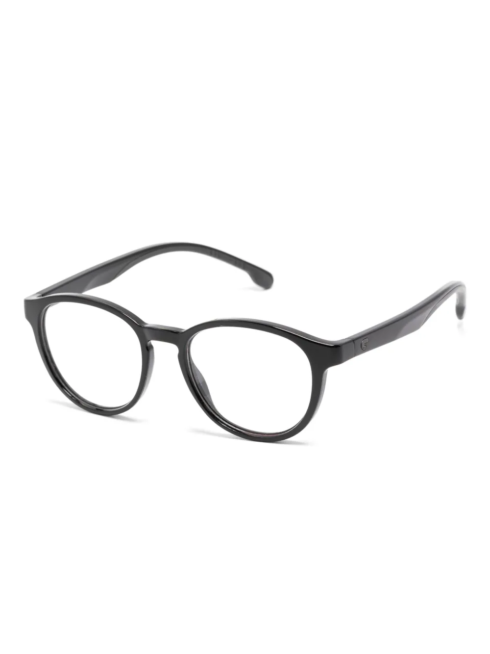 Carrera Bril met rond montuur Zwart