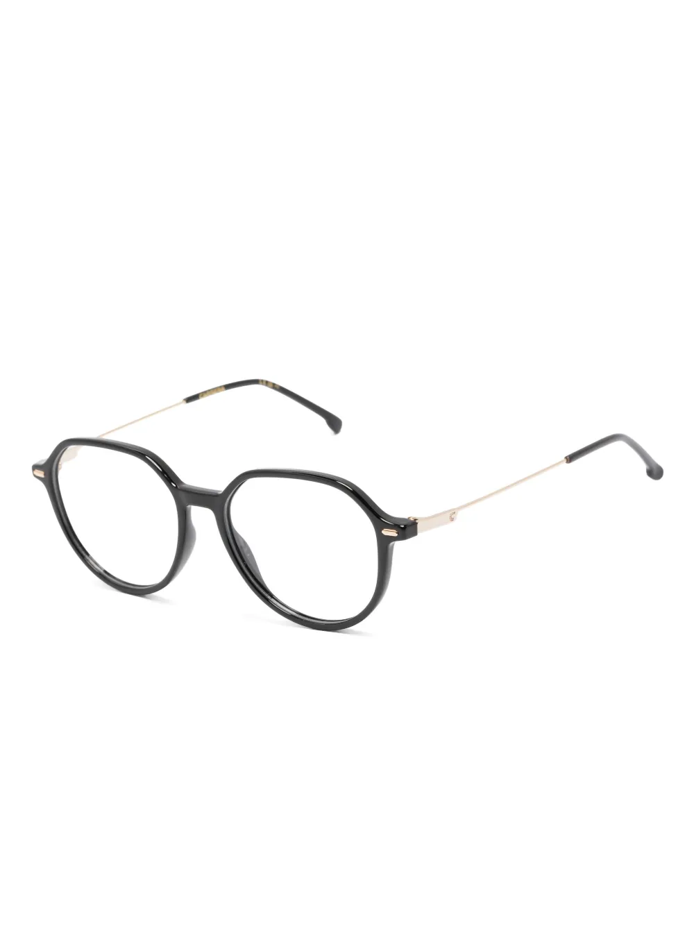 Carrera Bril met rond montuur Zwart