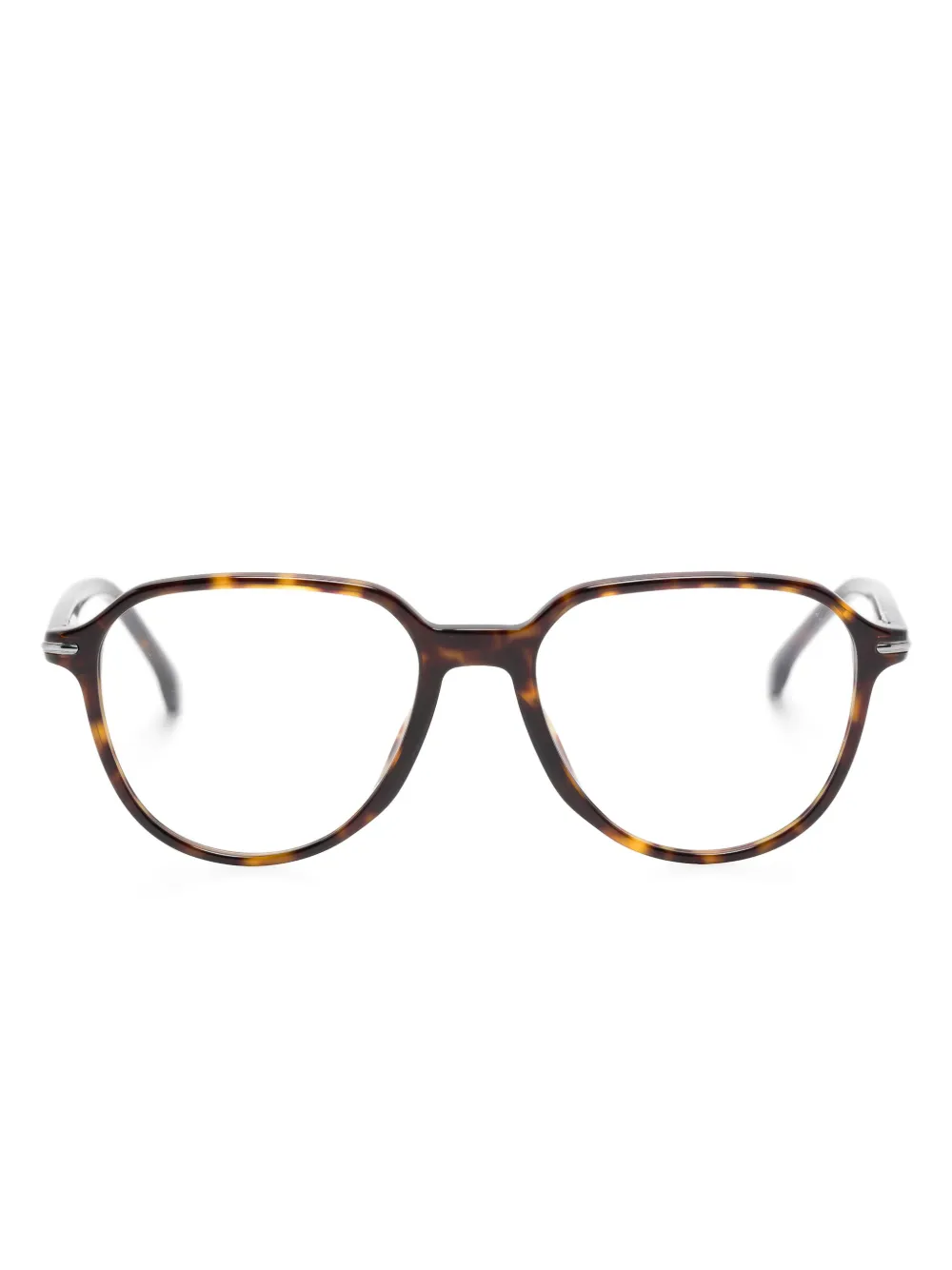 Carrera Bril met rond montuur Bruin