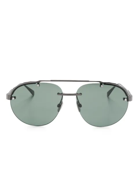 Bvlgari geometric-frame sunglasses