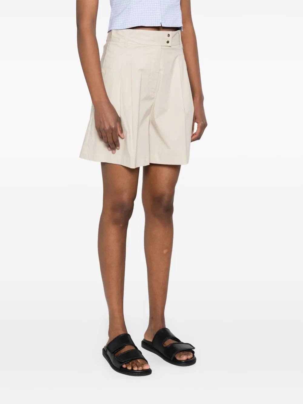 Herno Jersey shorts Beige