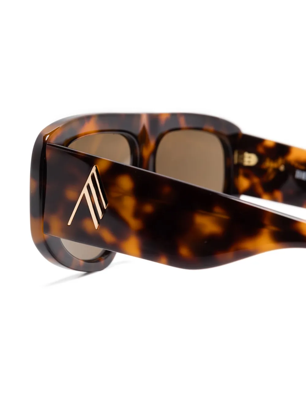 The Attico Milano zonnebril Bruin