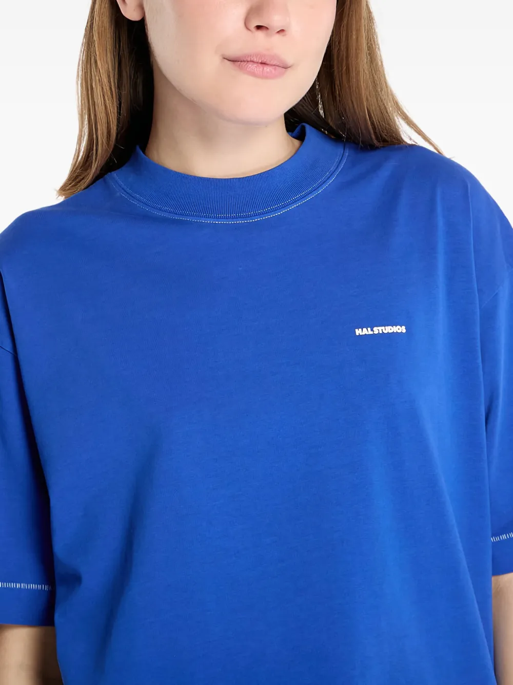 Hal Studios® Contrast-stitched T-shirt
