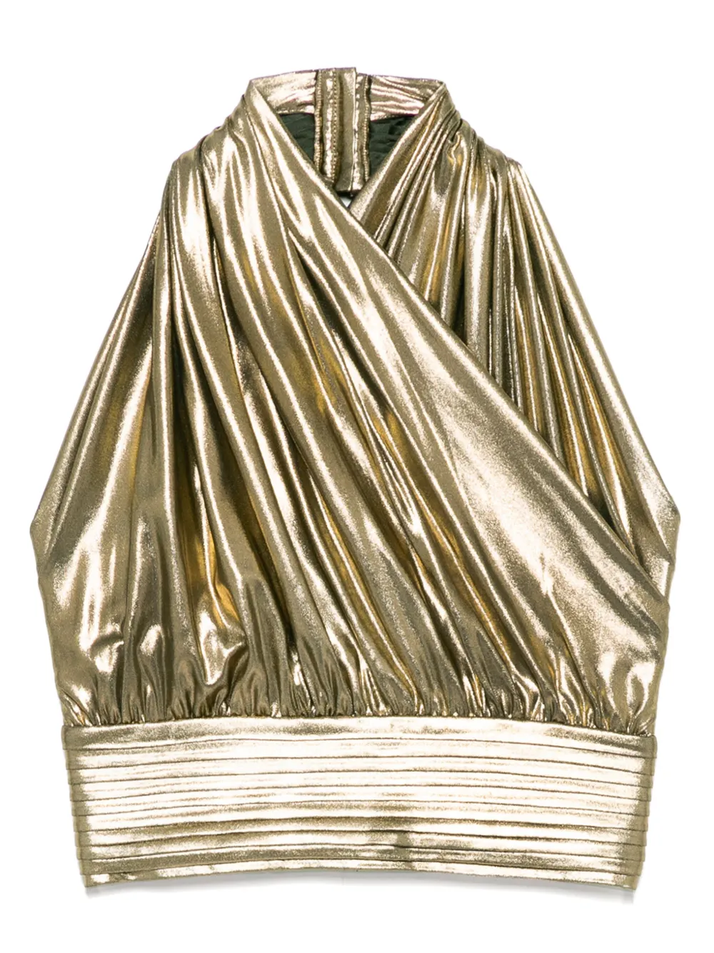 Herve L. Leroux Kelly top | Gold | Image 1