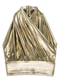 Herve L. Leroux Kelly top - Gold