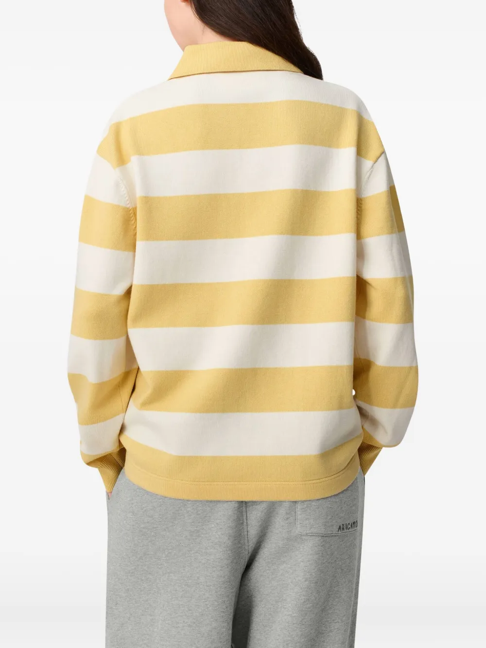 Axel Arigato Frey poloshirt Geel