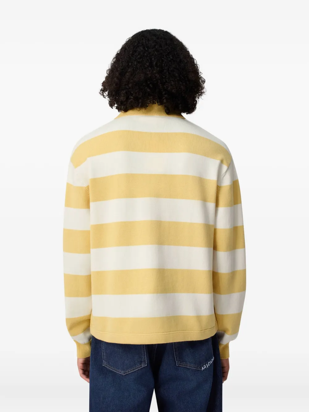 Axel Arigato Frey poloshirt Geel