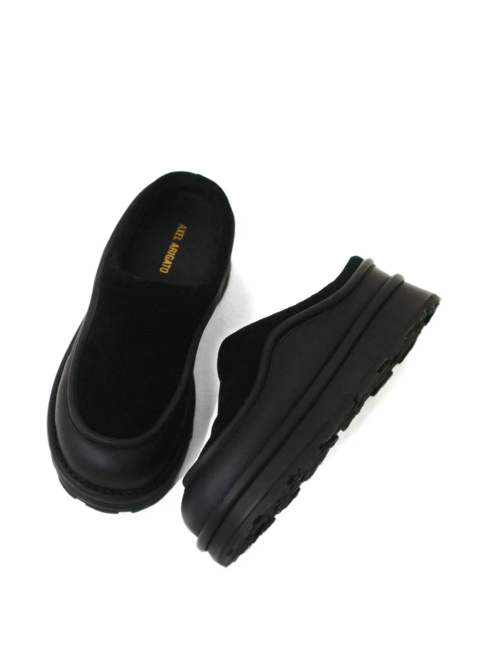 Axel Arigato Pillow sculpted slip-on clogs Black