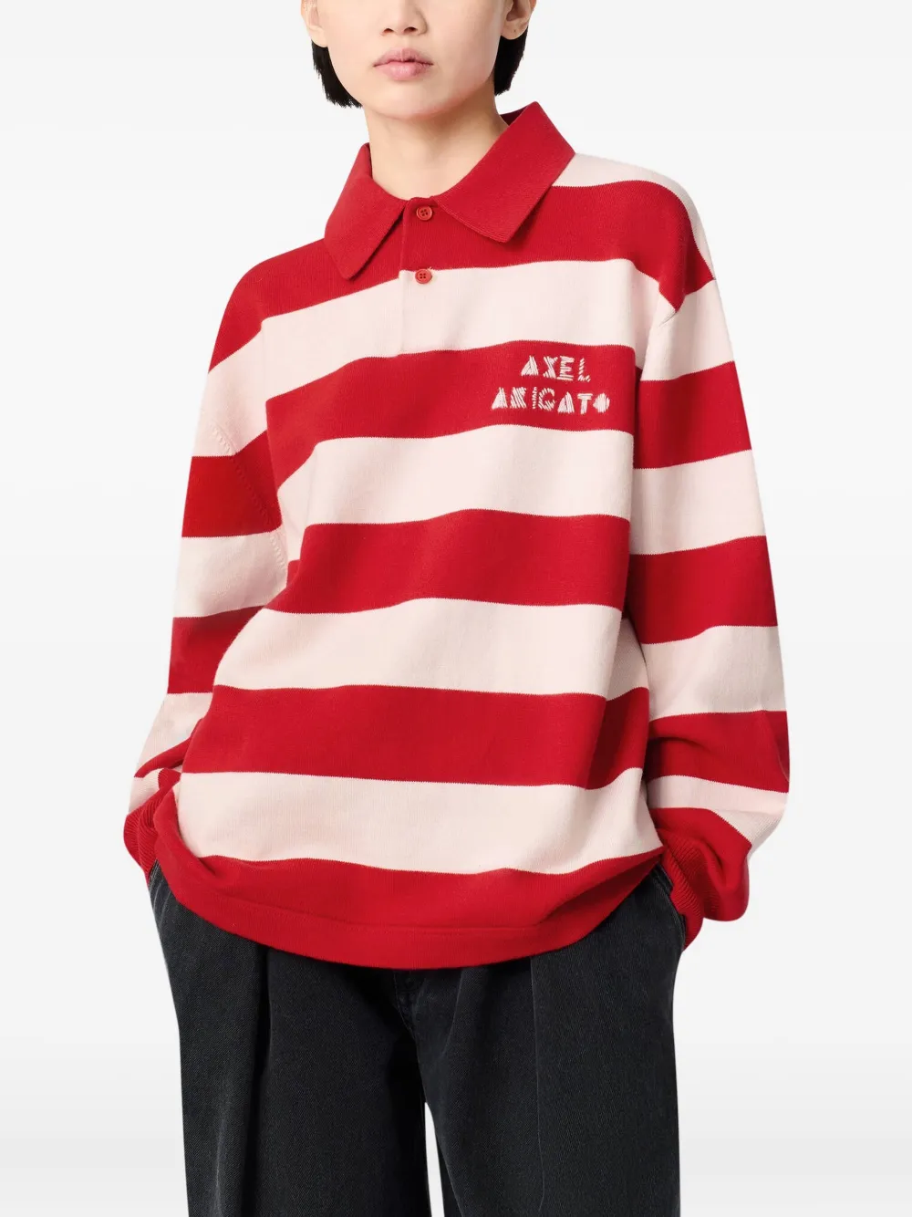 Axel Arigato Frey poloshirt Rood
