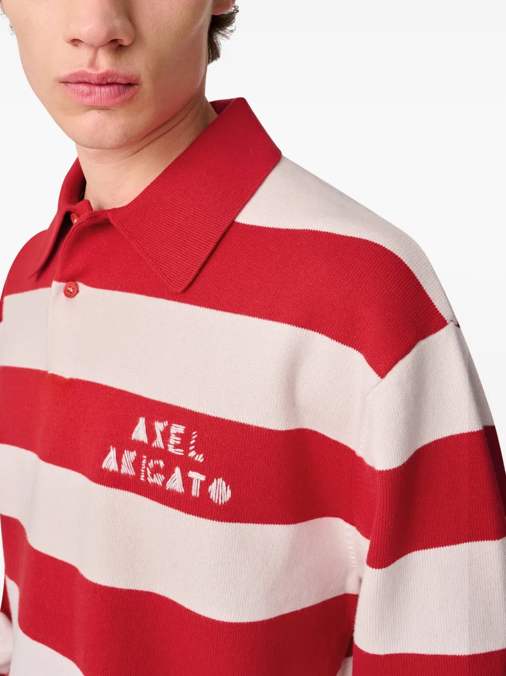 Axel Arigato Frey poloshirt Rood