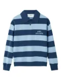 Axel Arigato Frey polo sweater - Blue