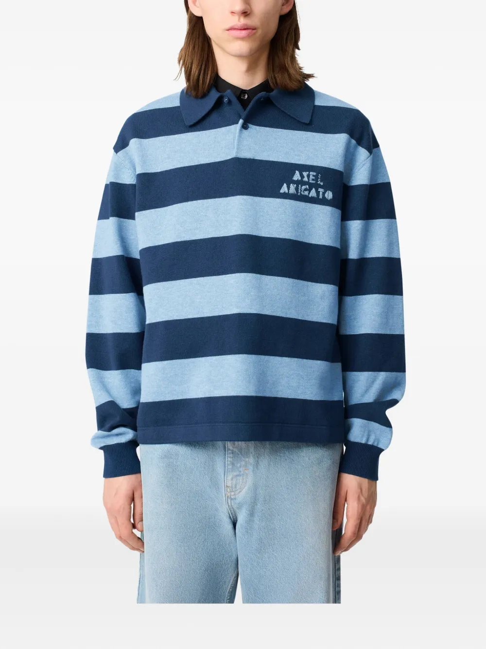 Axel Arigato Frey polo sweater | Knitted Sweaters | Image 2