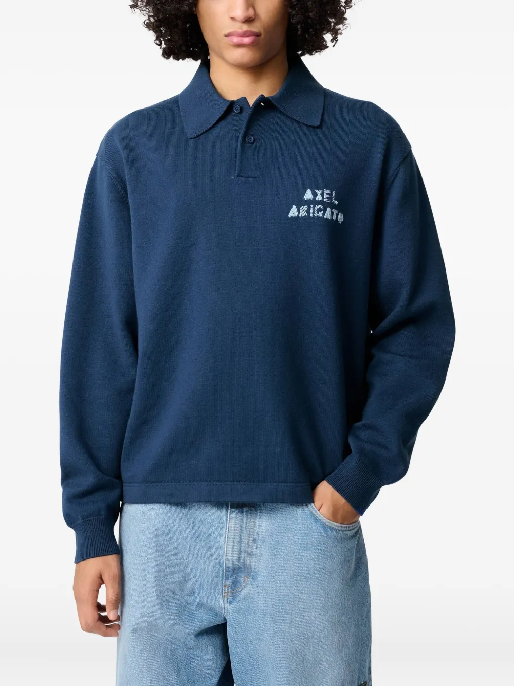 Axel Arigato Frey polo sweater | Knitted Sweaters | Image 2