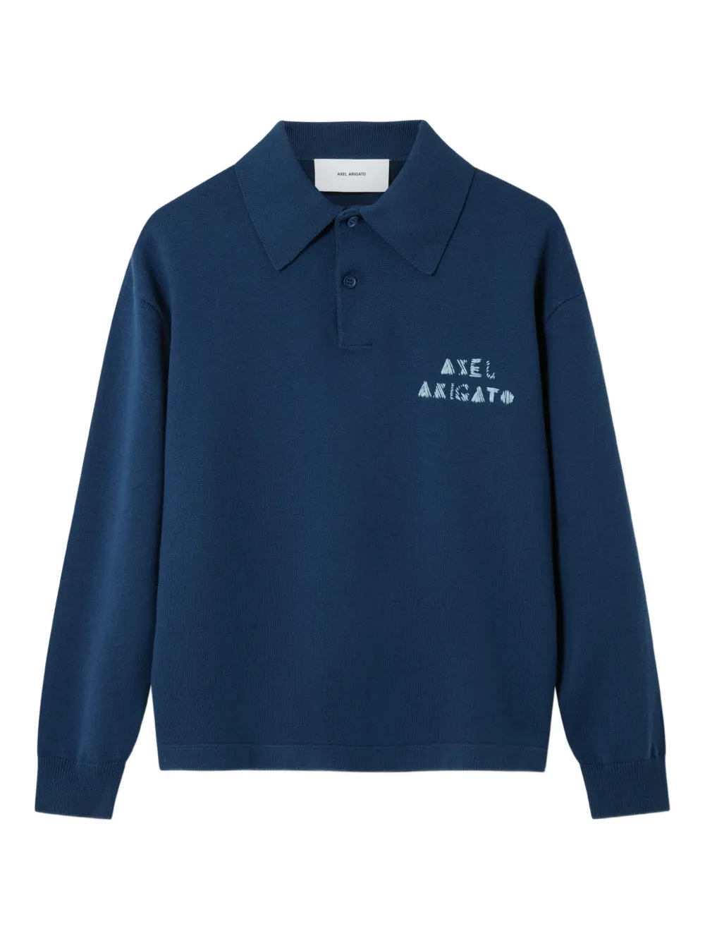 Axel Arigato Frey polo sweater | Blue | Image 1
