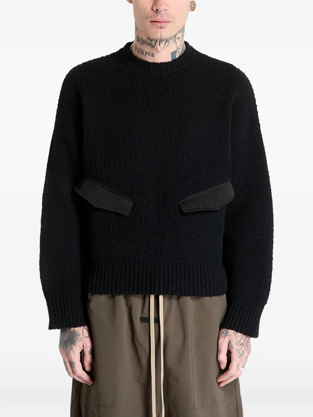 HAL STUDIOS® Utility sweater | Black | Image 1