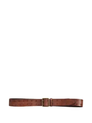 Ralph Lauren RRL バックル レザーベルト | ブラウン | FARFETCH JP