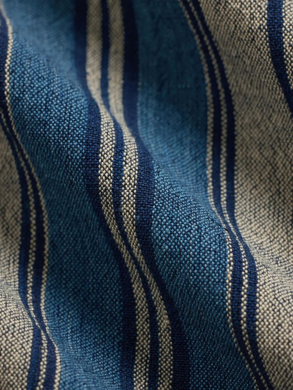 Ralph Lauren RRL Gestreepte sjaal Blauw