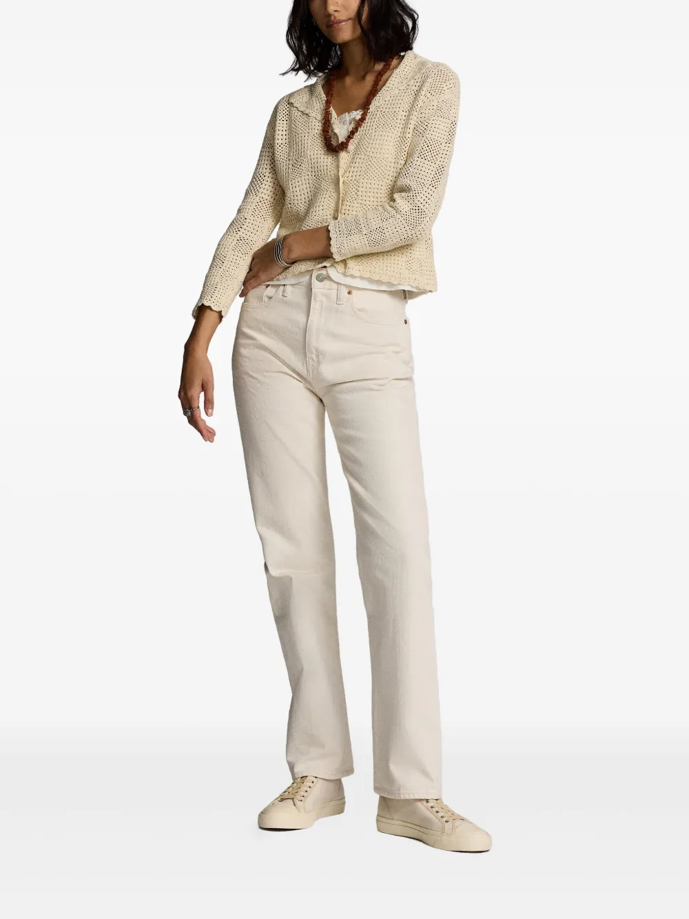 Ralph Lauren RRL Cream straight jeans - Beige