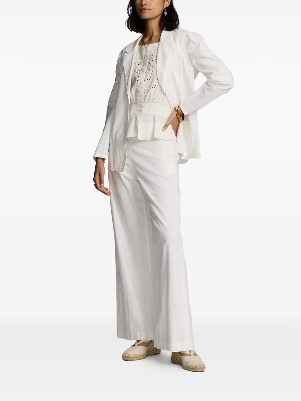 Ralph Lauren RRL Straight broek - Wit