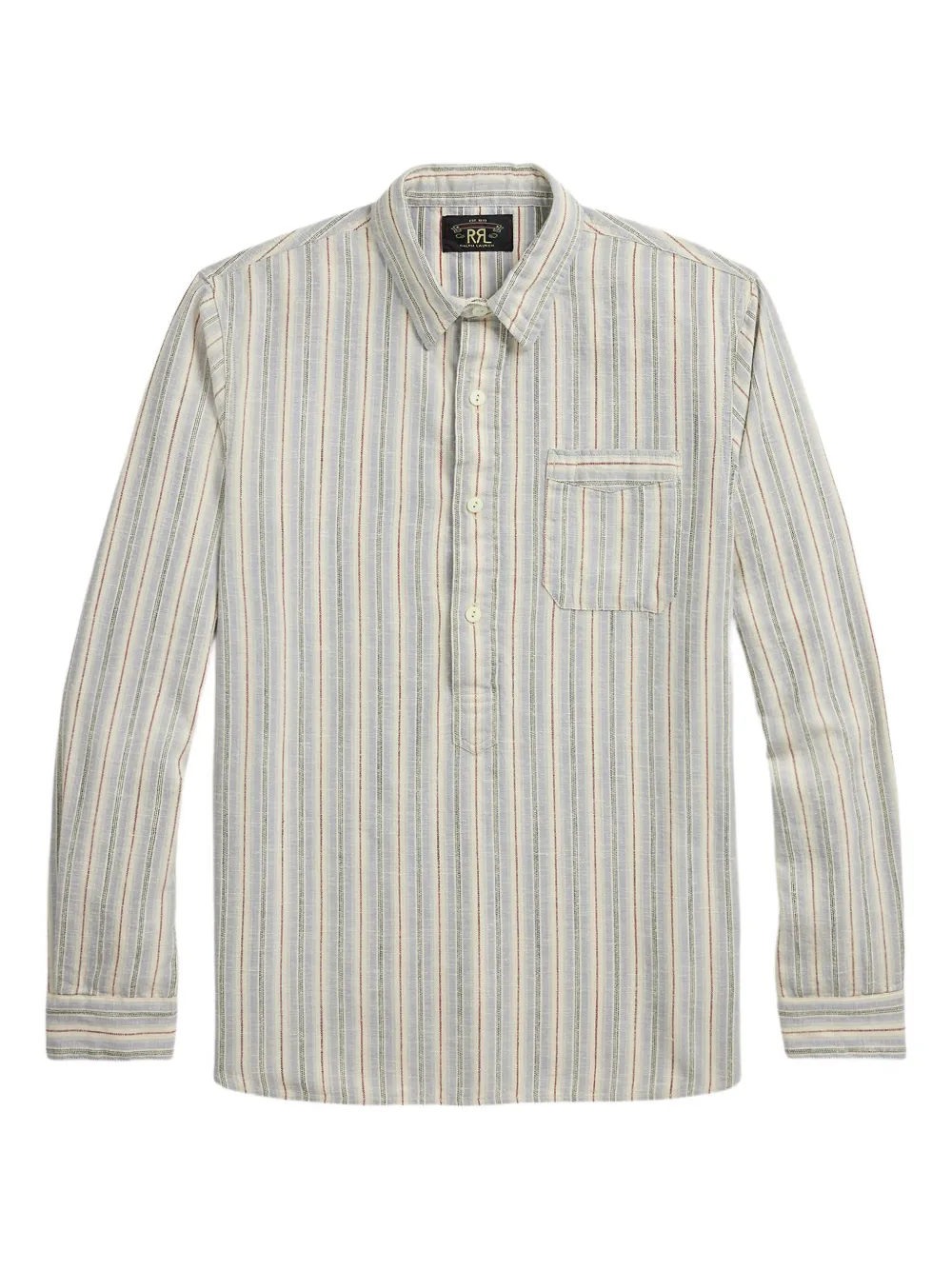 Ralph Lauren RRL Gestreept overhemd Beige