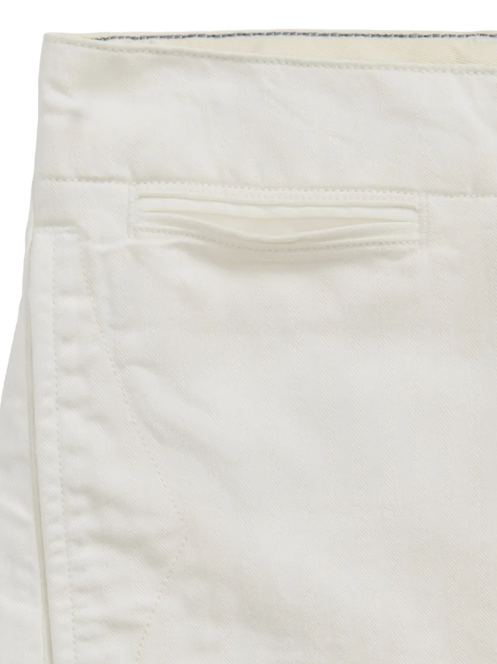 Ralph Lauren RRL Gestreepte chino Wit