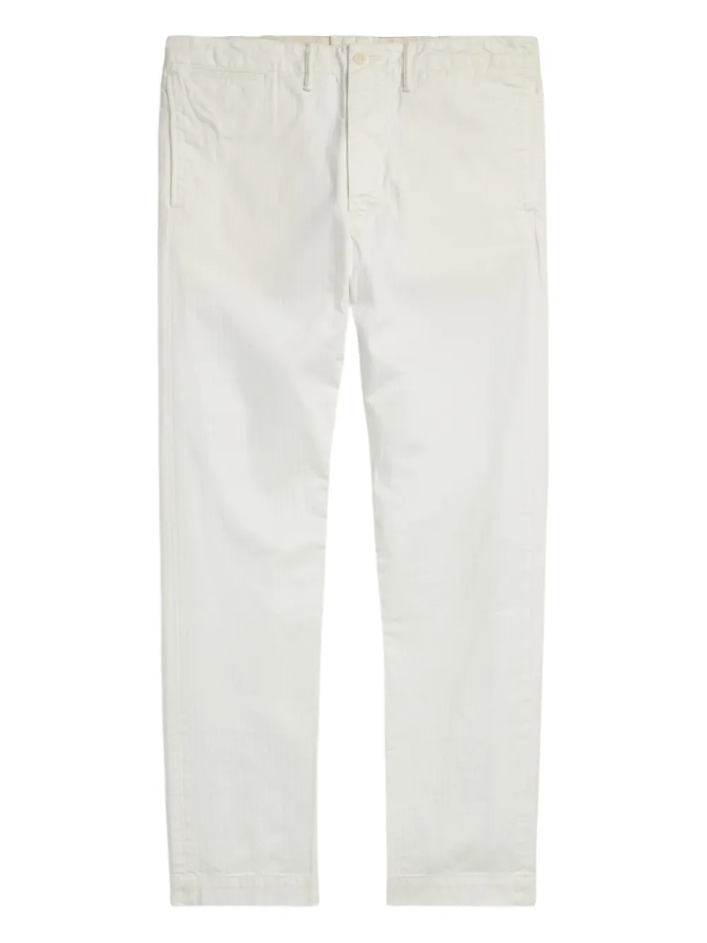 Ralph Lauren RRL Gestreepte chino Wit