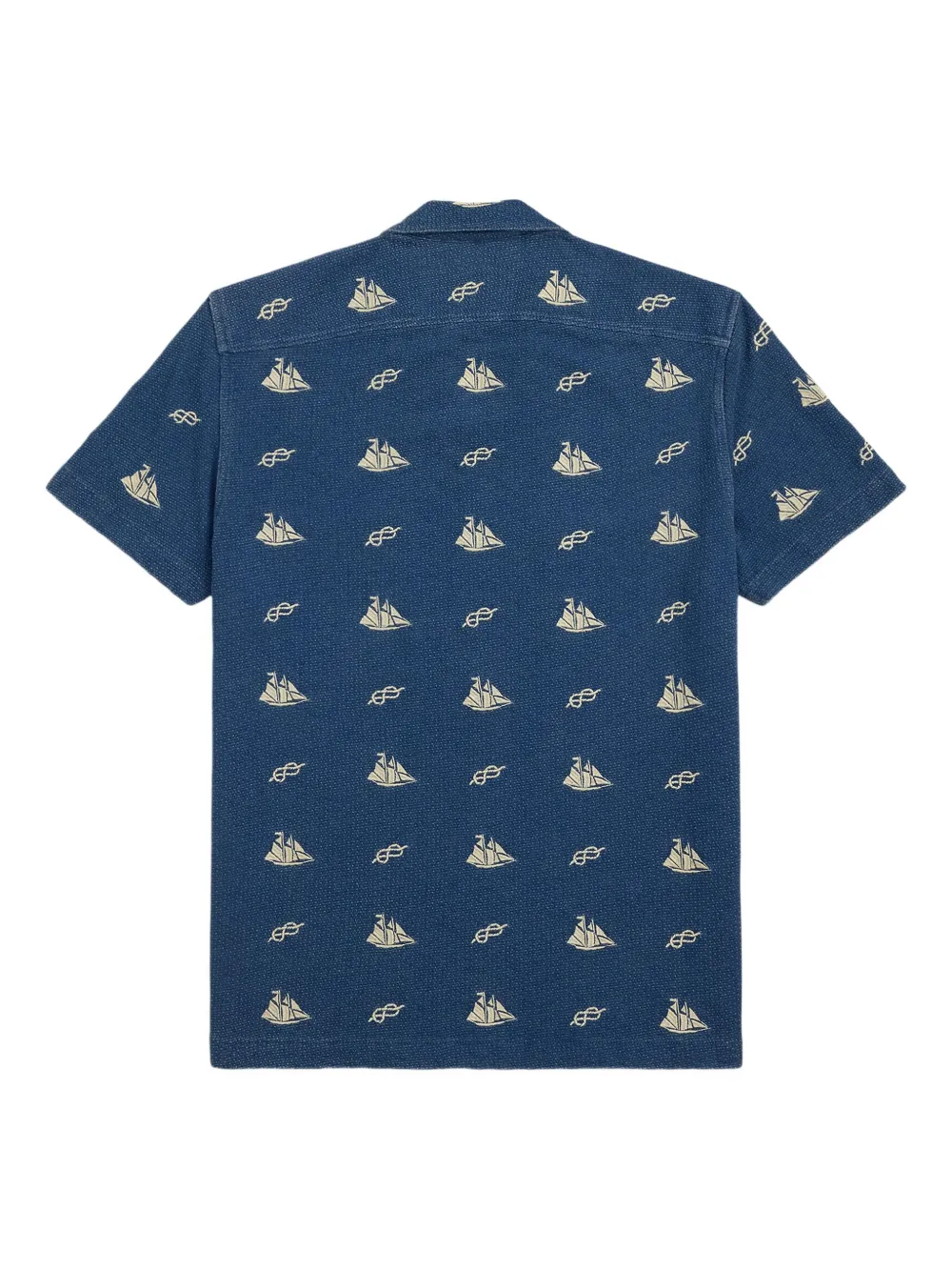 Ralph Lauren RRL Overhemd met print Blauw