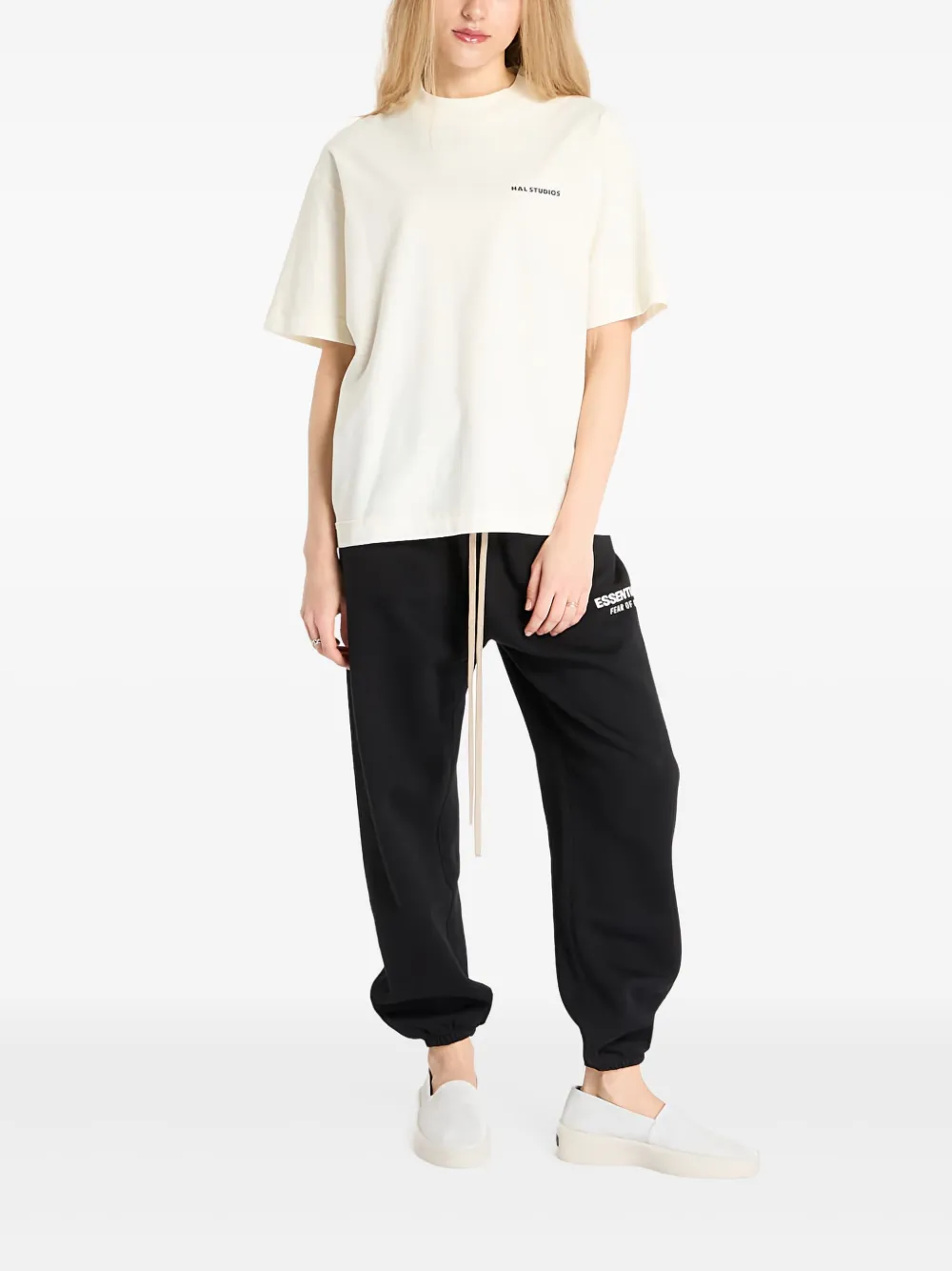 Hal Studios® Logo-embroidered Cotton T-shirt