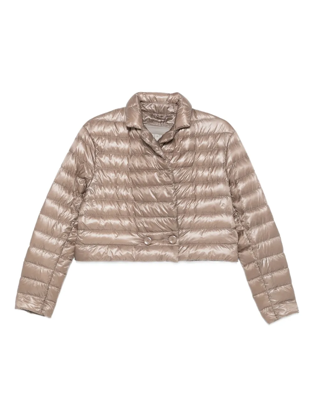 Herno double-breasted quilted jacket | Neutrals | Image 1