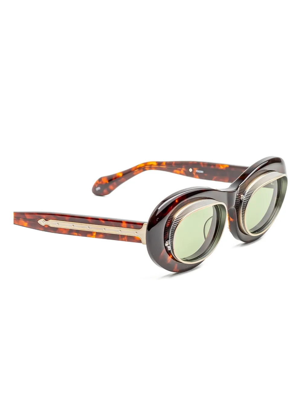 Matsuda oval-frame sunglasses Bruin