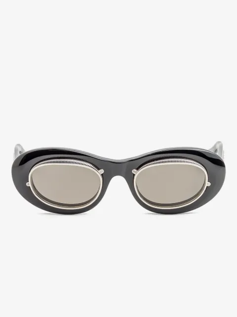 Matsuda oval-frame sunglasses