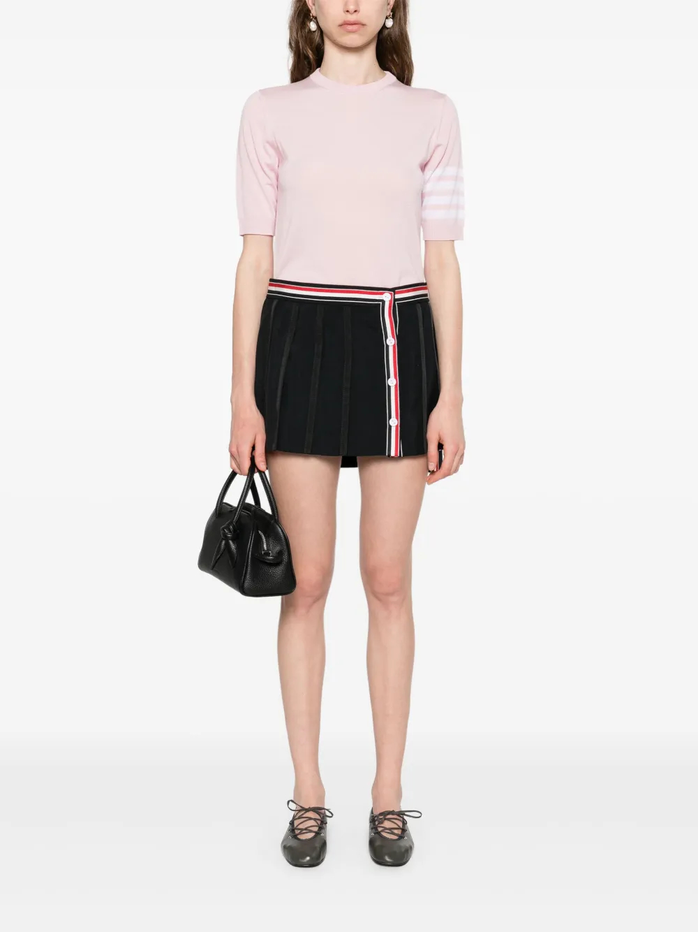 Thom Browne stripe-detail top | T-Shirts & Jersey Shirts | Image 2