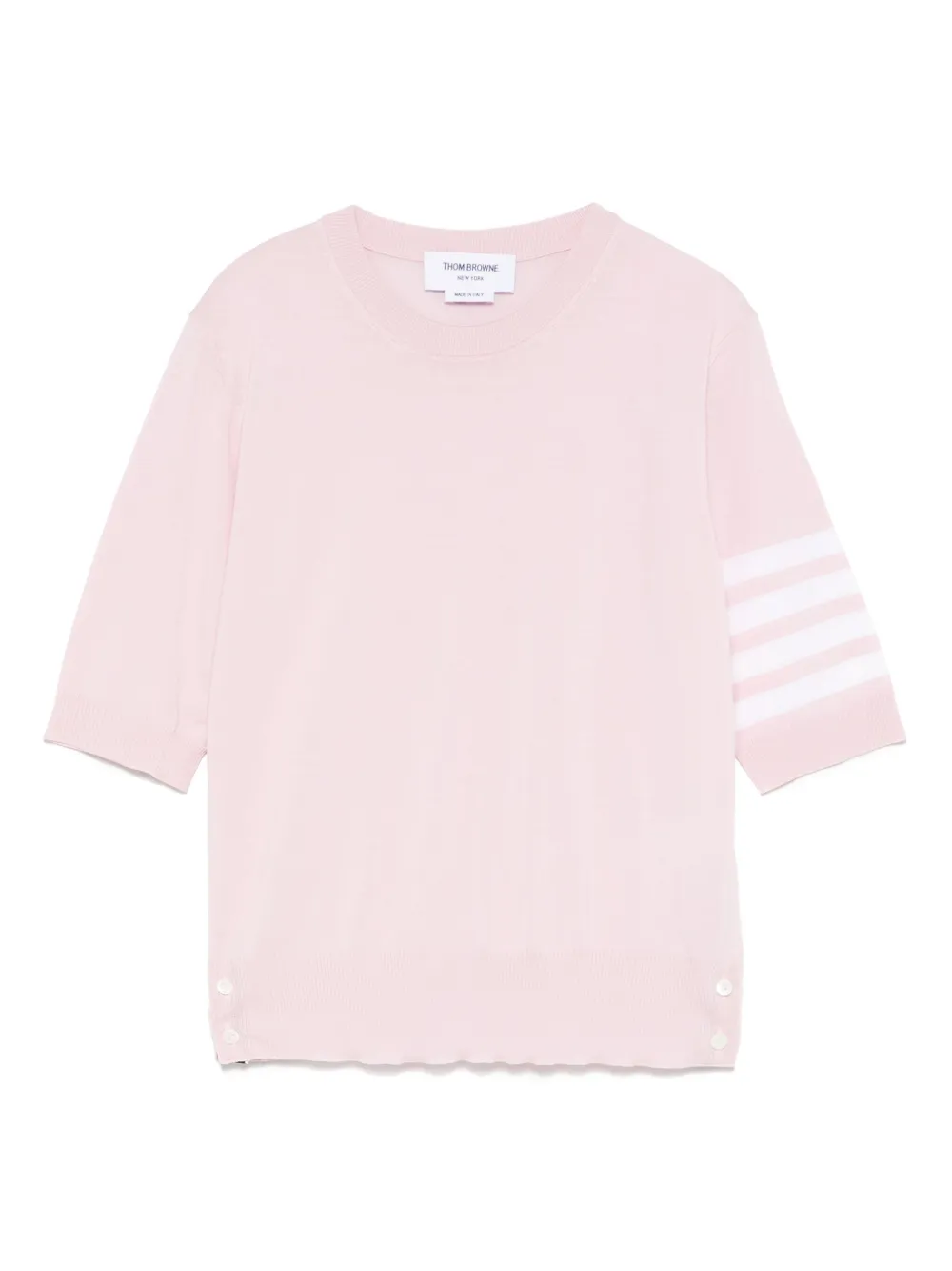 Thom Browne stripe-detail top | Pink | Image 1