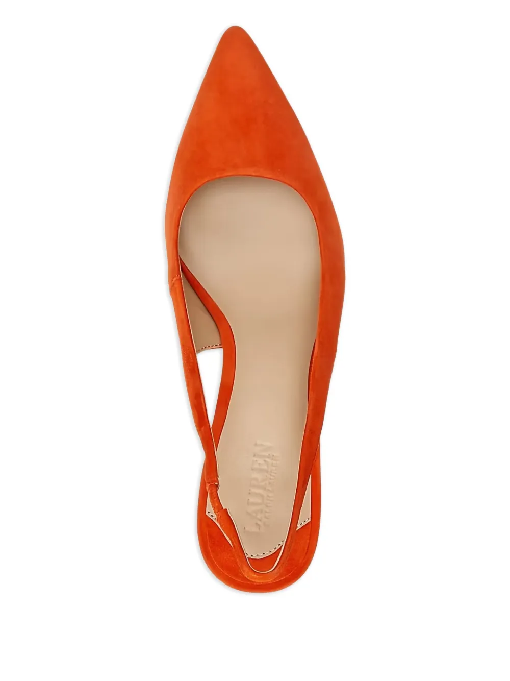 Lauren Ralph Lauren suede pumps Orange