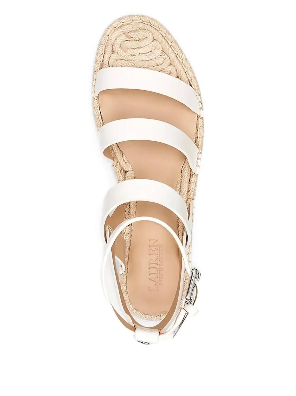 Lauren Ralph Lauren leather espadrilles White