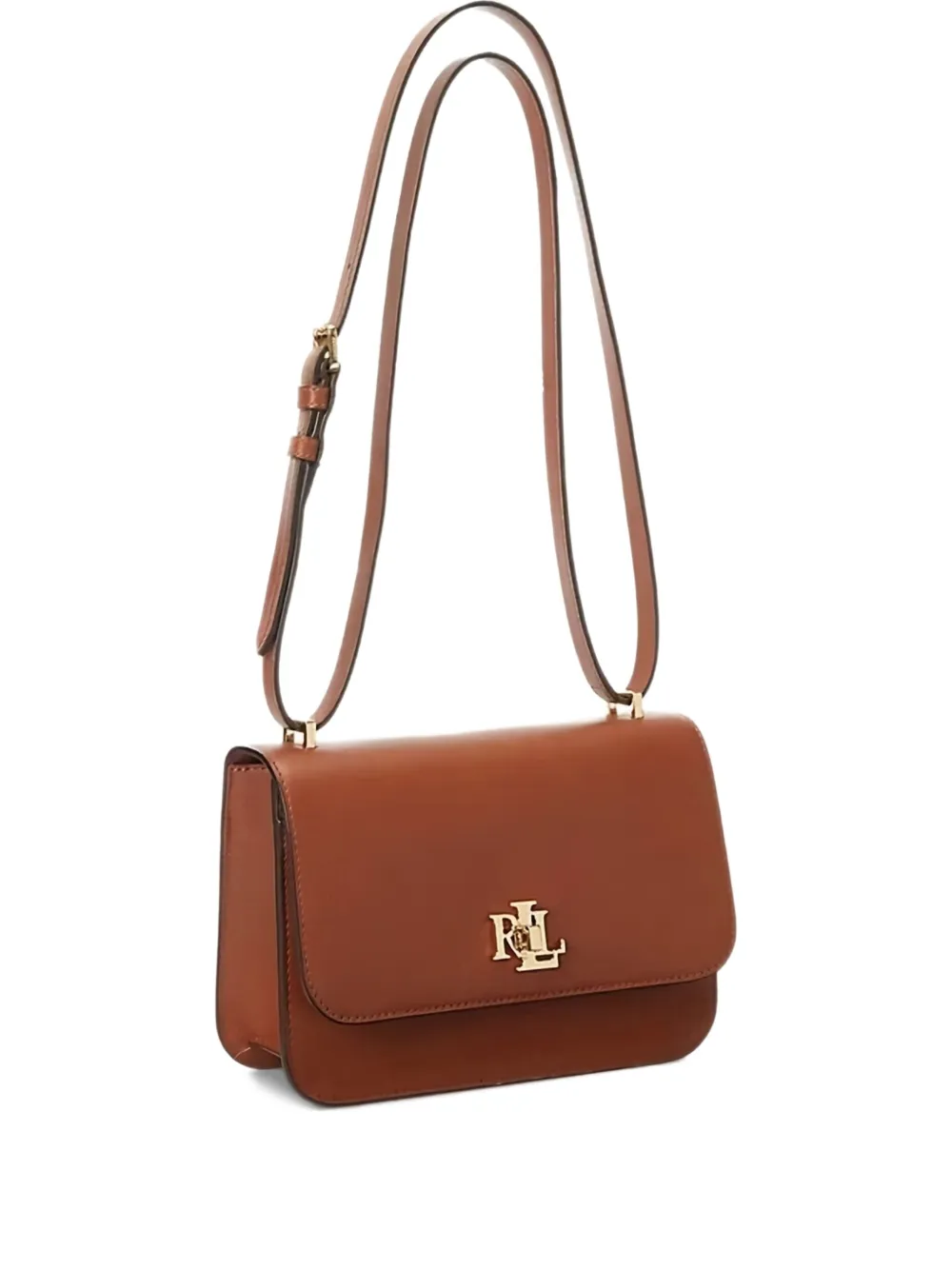 Lauren Ralph Lauren Sophee schoudertas met logoplakkaat Bruin